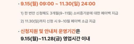'상생페이백' 접수...월 최대 10만 원을 3개월