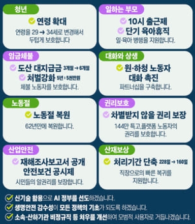 "노동과 함께하는 진짜 성장"…'실노동시간 단축 지원법' 입법 추진