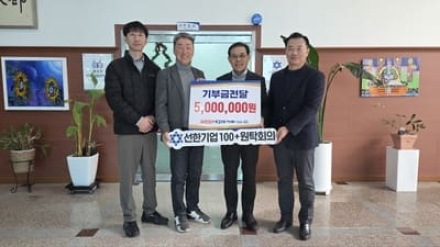 KPS파트너스, 연말연시 맞아 지역사회에 600만원 기부